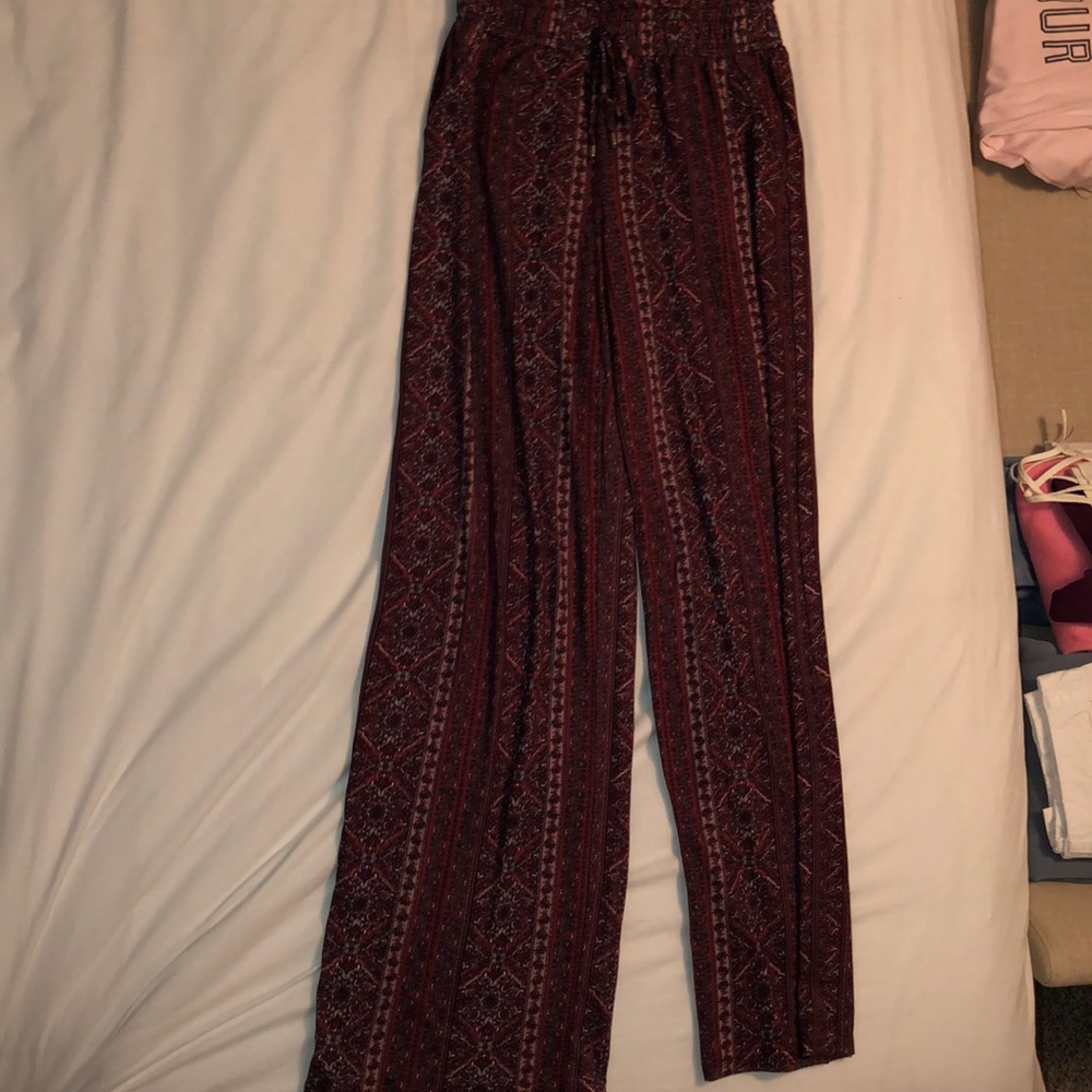 soft stretchy pants with cool design